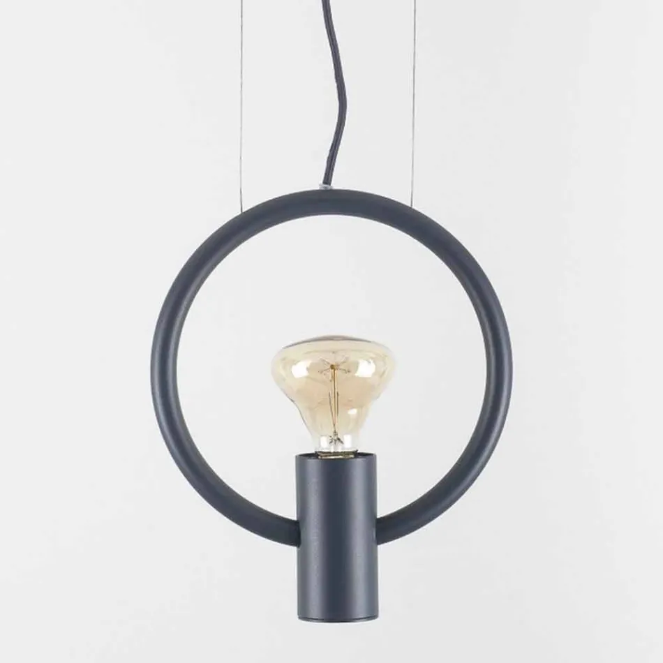 Lampe à Suspension Design en Acier Made in Italy - Delizia Viadurini