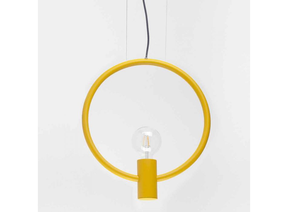 Lampe à Suspension Design en Acier Made in Italy - Delizia Viadurini