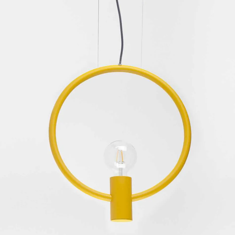 Lampe à Suspension Design en Acier Made in Italy - Delizia Viadurini