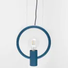 Lampe à Suspension Design en Acier Made in Italy - Delizia Viadurini