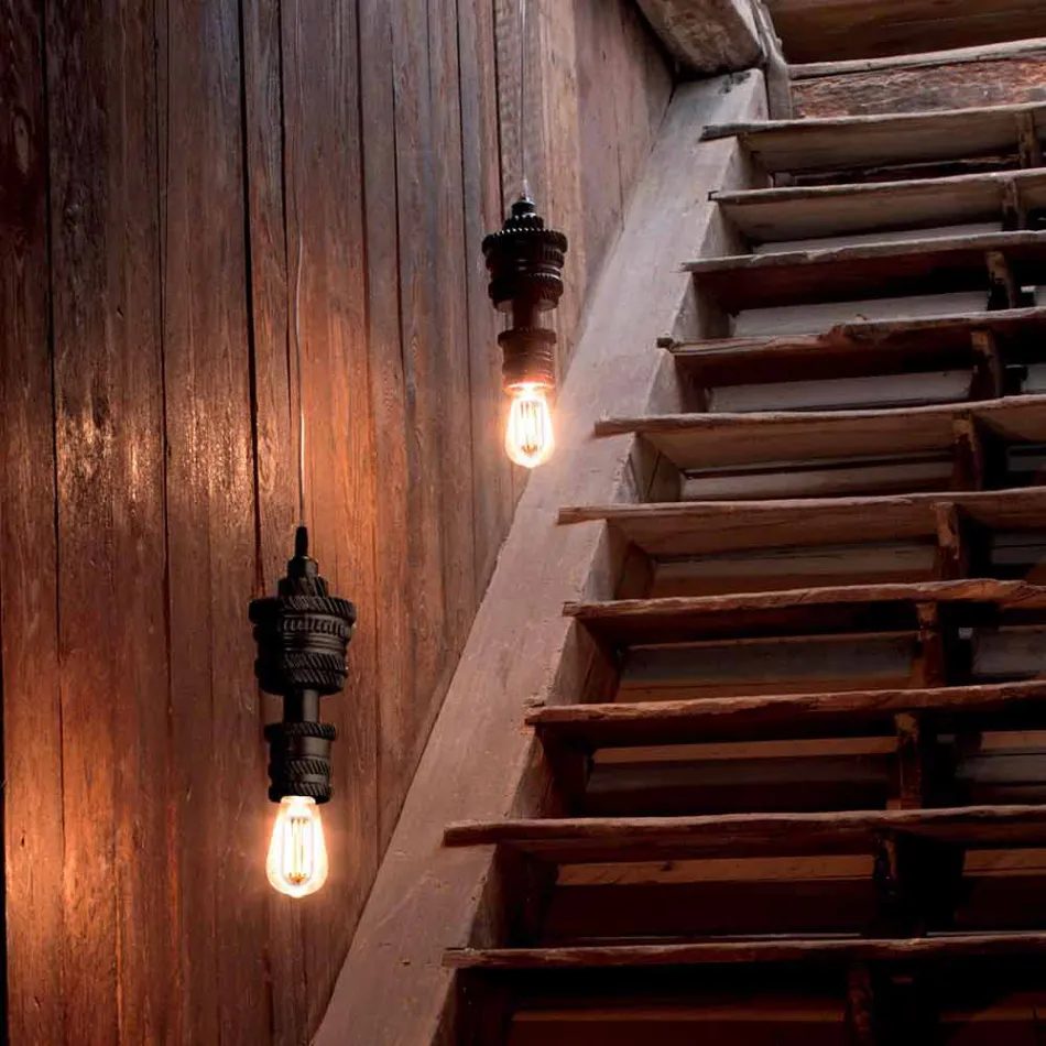 Lampe à Suspension Design en Céramique 3 Finitions Made in Italy - Futurisme Viadurini