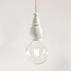 Lampe à suspension design en céramique Made in Italy - Fate by Aldo Bernardi Viadurini