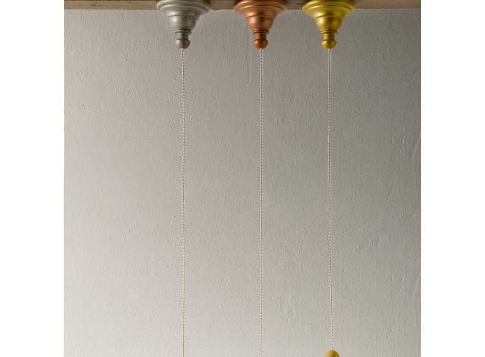Lampe à suspension design en céramique Made in Italy - Fate by Aldo Bernardi Viadurini