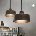 suspension design Lampe en fer antique Jean Il Fanale Viadurini
