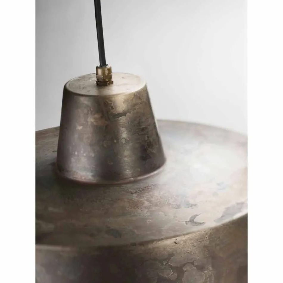suspension design Lampe en fer antique Jean Il Fanale Viadurini
