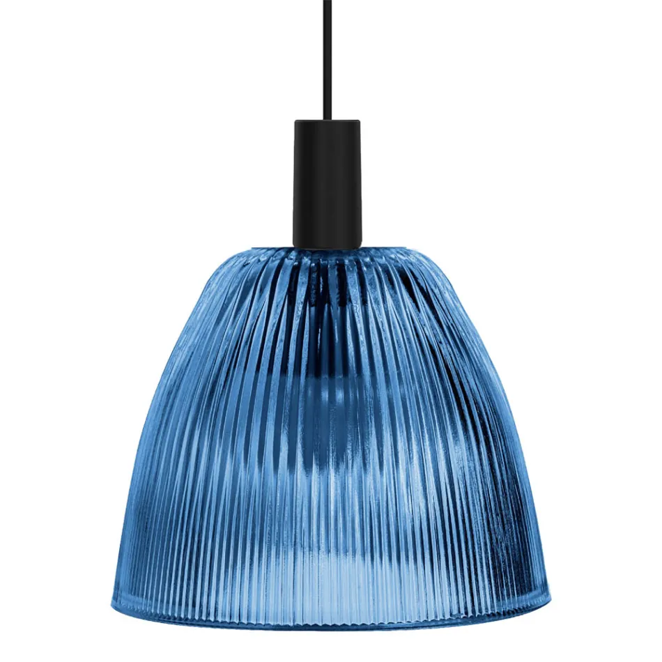 Lampe à Suspension Design en Verre Vénitien Made in Italy - Saphir Viadurini