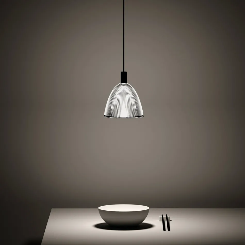 Lampe à Suspension Design en Verre Vénitien Made in Italy - Saphir Viadurini