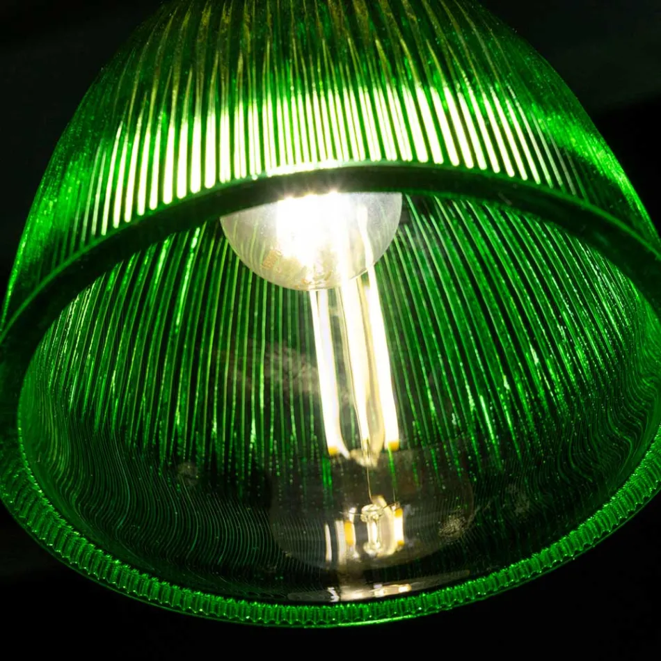 Lampe à Suspension Design en Verre Vénitien Made in Italy - Saphir Viadurini