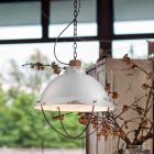 Lampe artisanale design industriel suspension Clara Viadurini