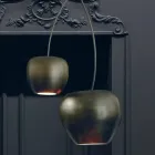 Lampe à Suspension en Céramique en Forme de Cerisier Made in Italy - Cerisier Viadurini
