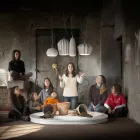 Lampe à Suspension Design Céramique Blanc Brillant en 4 Formes - Oasis Viadurini