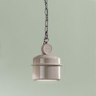 Lampe à Suspension Design Industriel en Céramique Colorée - Liotta Viadurini