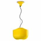 Lampe à suspension en céramique colorée Made in Italy - Ferroluce Bellota Viadurini