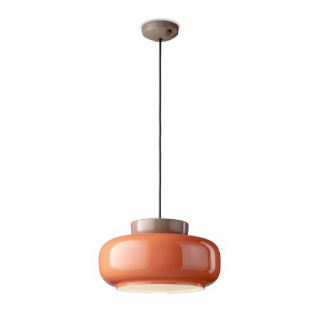 Lampe à suspension en céramique de différentes finitions fabriquée en Italie - Corcovado Viadurini