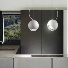 Lampe suspension globe céramique Aldo Bernardi Viadurini