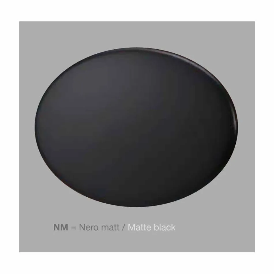 La suspension céramique Glaze, avec rosette 2 sorties à 180 ° Viadurini