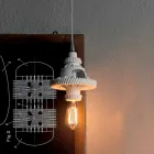 Lampe à suspension en céramique dans 3 finitions de design moderne - Futurisme Viadurini