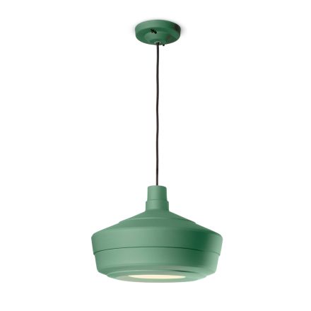 Lampe à Suspension en Céramique Verte ou Boue Made in Italy - Churuata Viadurini