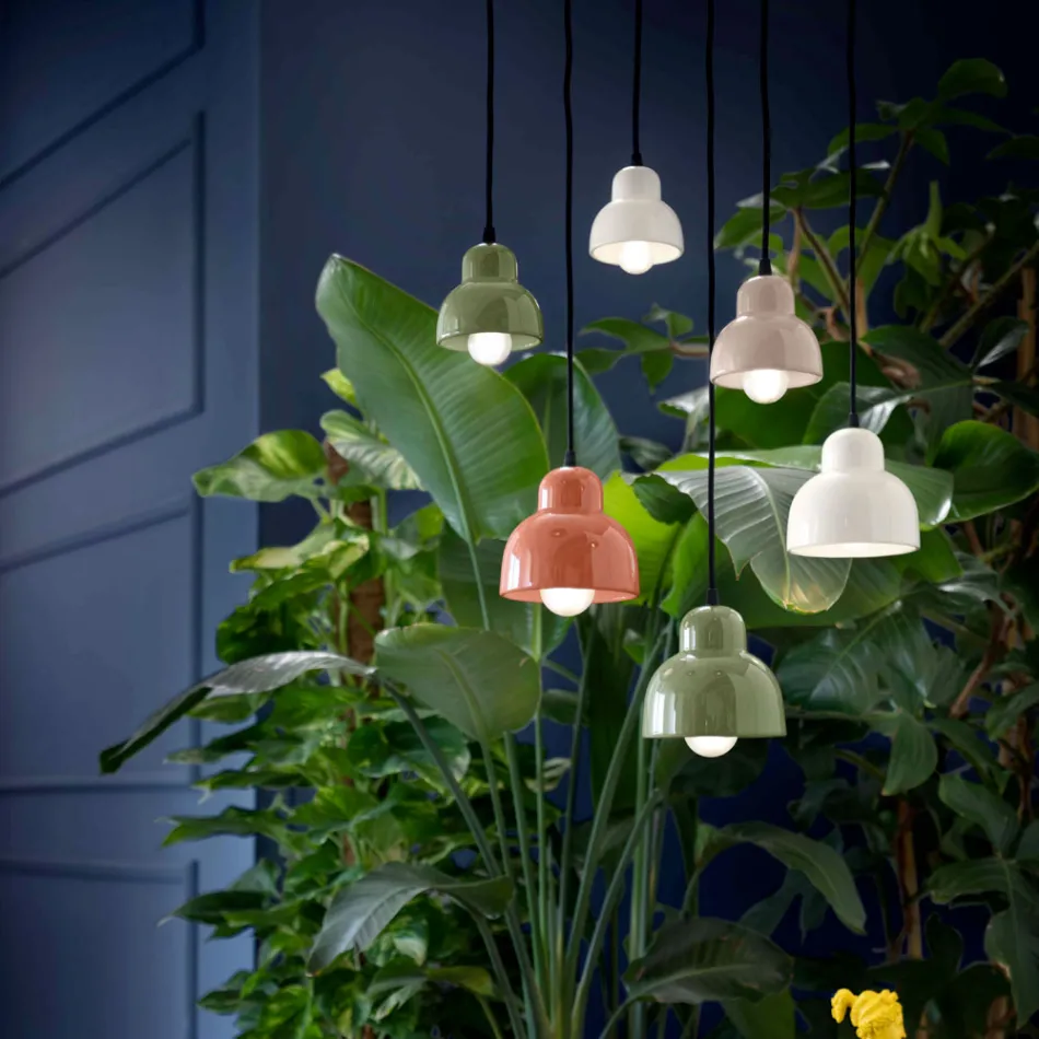 Lampe à suspension en différentes finitions et tailles fabriquées en Italie - Berimbau Viadurini