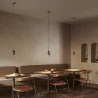 Lampe à suspension en différentes finitions fabriquée en Italie - Lady Viadurini