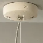 Lampe à Suspension en Majolique Toscane Faite à la Main en Italie - Toscot Rossi Viadurini