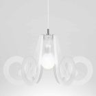 lampe suspendue en méthacrylate de diamètre design moderne. 55cm Livia Viadurini