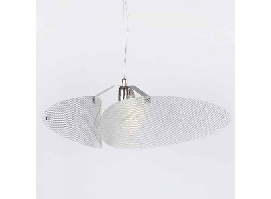 lampe suspendue en méthacrylate design moderne diam.90 cm Nina Viadurini