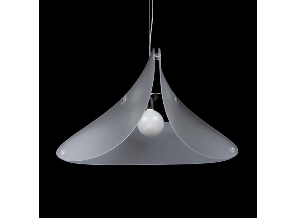lampe suspendue en méthacrylate design moderne diam.90 cm Nina Viadurini