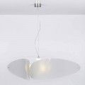Lampe à suspension en méthacrylate moderne, diamètre 116 cm, Taire