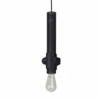 Lampe à Suspension en Métal Blanc, Anthracite ou Or 2 Tailles - Meccasmo Viadurini