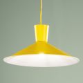 Lampe à Suspension Design Industriel en Métal Coloré - Lunapop