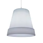 Lampe à suspension en polyéthylène blanc Made in Italy - Minervo Viadurini