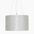 Lampe diamètre de la suspension de polypropylène blanc 60 cm Debby Viadurini