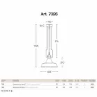 Suspension cuivre antique et fonderie de laiton Viadurini