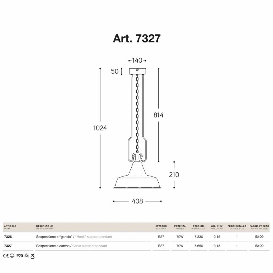 Suspension cuivre antique et fonderie de laiton Viadurini