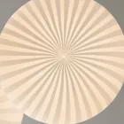 Lampe à Suspension en Verre Blanc au Design Filigrane Pointu - Caravane Viadurini