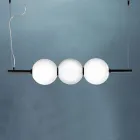 Suspension en verre de Venise soufflé à la main 95 cm - Jupiter Viadurini