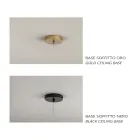 Lampe à Suspension en Verre et Fil Transparent Made in Italy - Trilly Viadurini