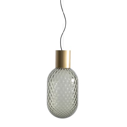 Lampe à suspension en verre fabriquée en Italie - Lucciola Viadurini