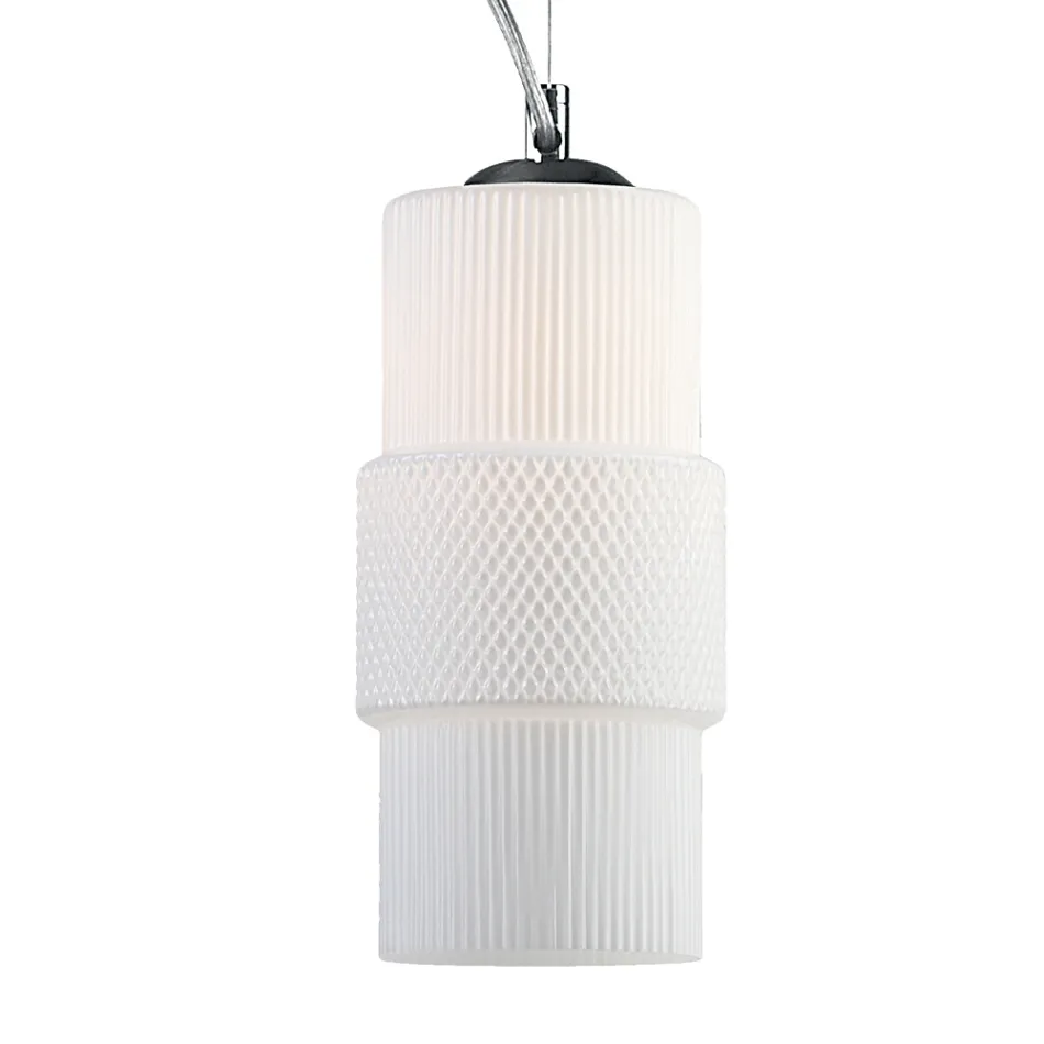 Lampe à Suspension en Verre Soufflé à Venise 15 cm - Satomi Viadurini