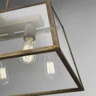 Lampe suspension industrielle 3 lumières Londres Il Fanale Viadurini
