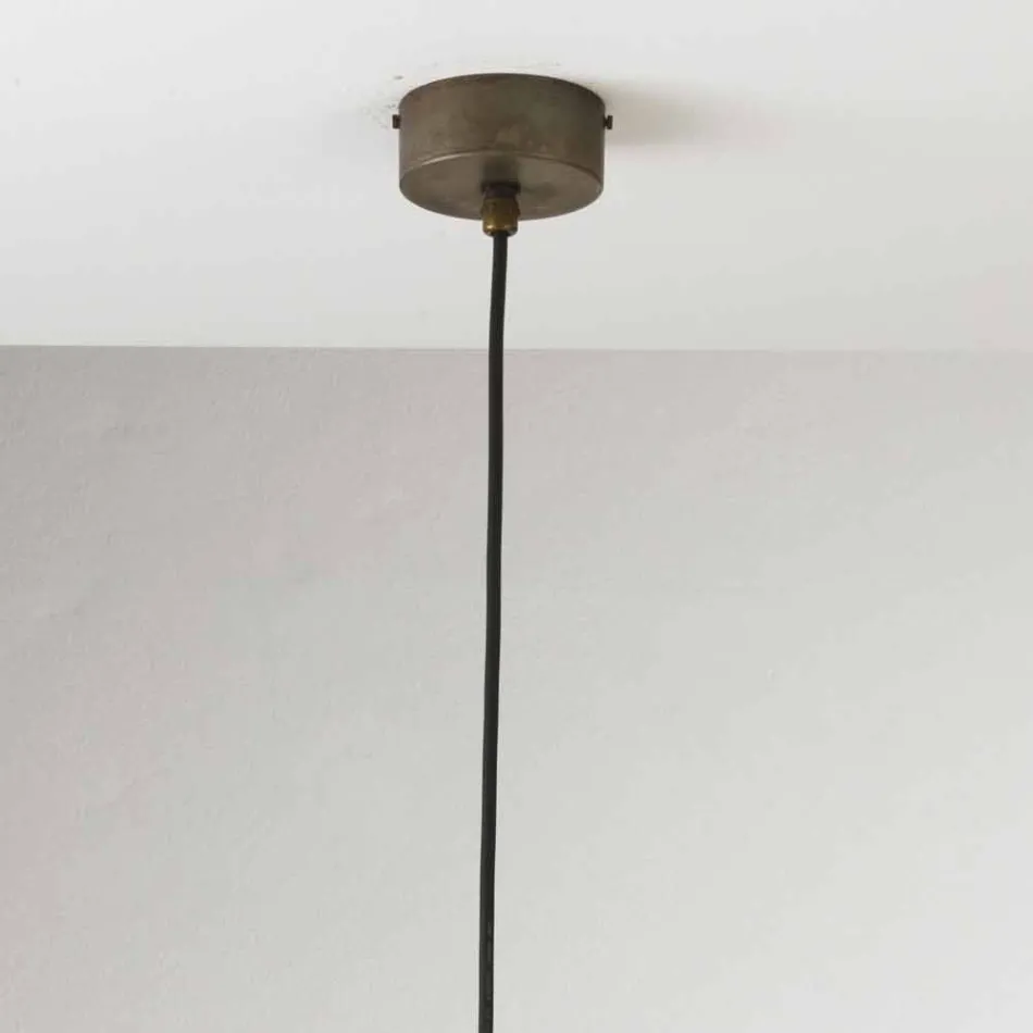 Lampe suspension industrielle Fer Loft Mini Il Fanale Viadurini
