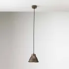 Lampe suspension industrielle Fer Loft Mini Il Fanale Viadurini