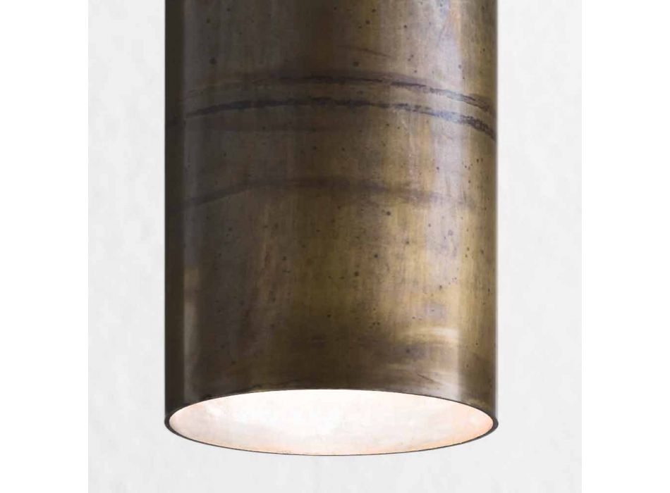 Lampe suspension industrielle Ø 10 cm Tournesols Il Fanale Viadurini