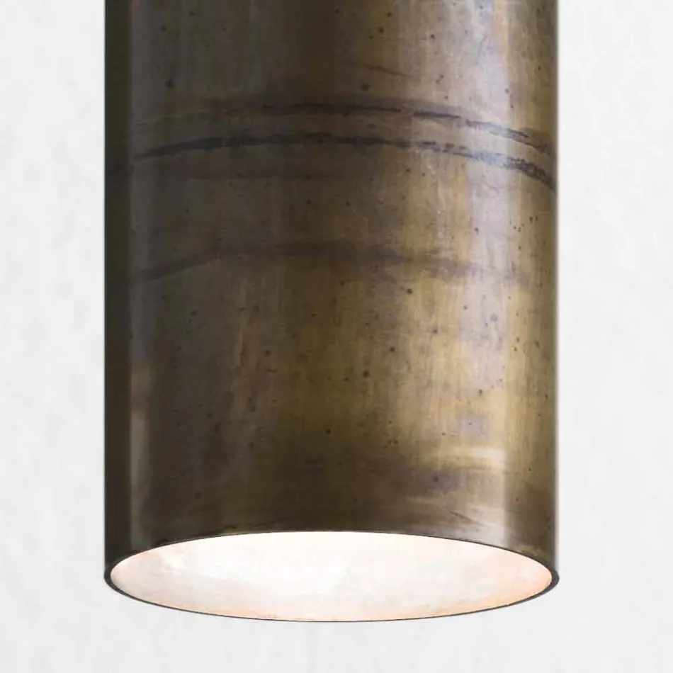 Lampe suspension industrielle Ø 10 cm Tournesols Il Fanale Viadurini