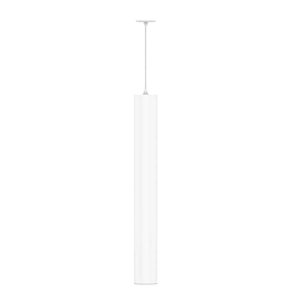 Lampe à Suspension Led Encastrée en Aluminium Blanc ou Noir - Rebolla Viadurini
