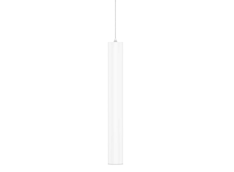 Lampe à Suspension Led Décorative en Aluminium Blanc ou Noir - Rebolla Viadurini
