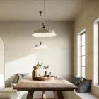 Suspension en céramique Liberty Ø42 Anita Il Fanale Viadurini