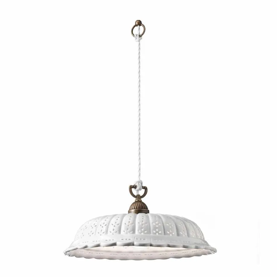 à lampe suspension liberté Ø42 en céramique Anita Il Fanale Viadurini