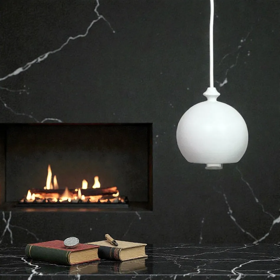 Suspension moderne Aldo Bernardi en céramique I Lustrini 5 Viadurini